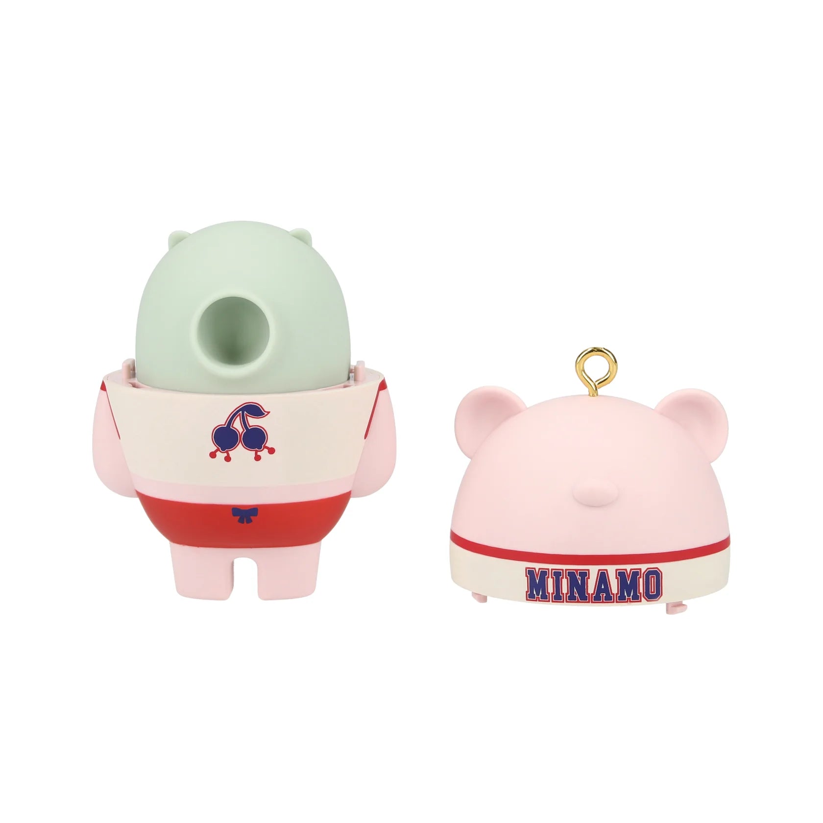 CHARMY MINAMO Lotus Pink (RINGER Ivory T-SHIRT)